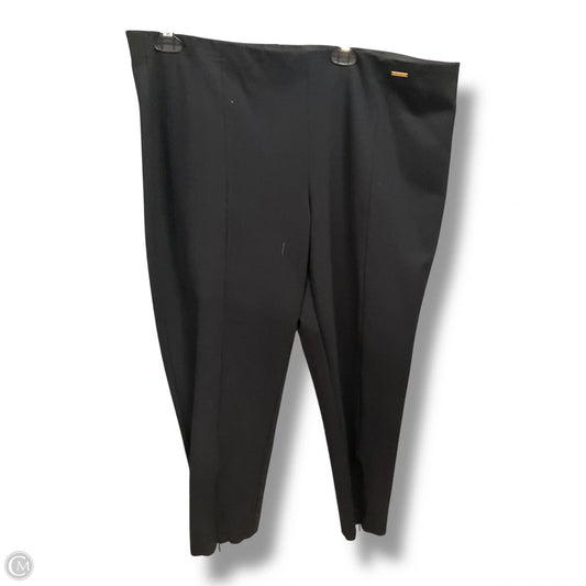 Pants Dress By Anne Klein In Black, Size: 16