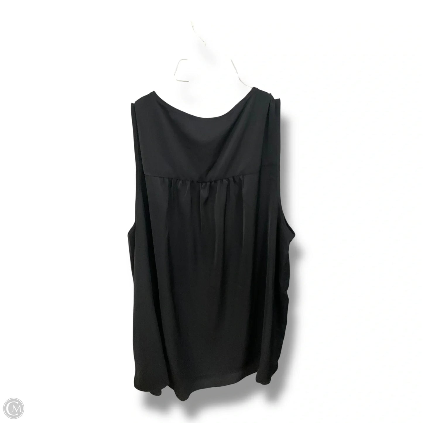 Top Sleeveless By Torrid In Black, Size: 2x