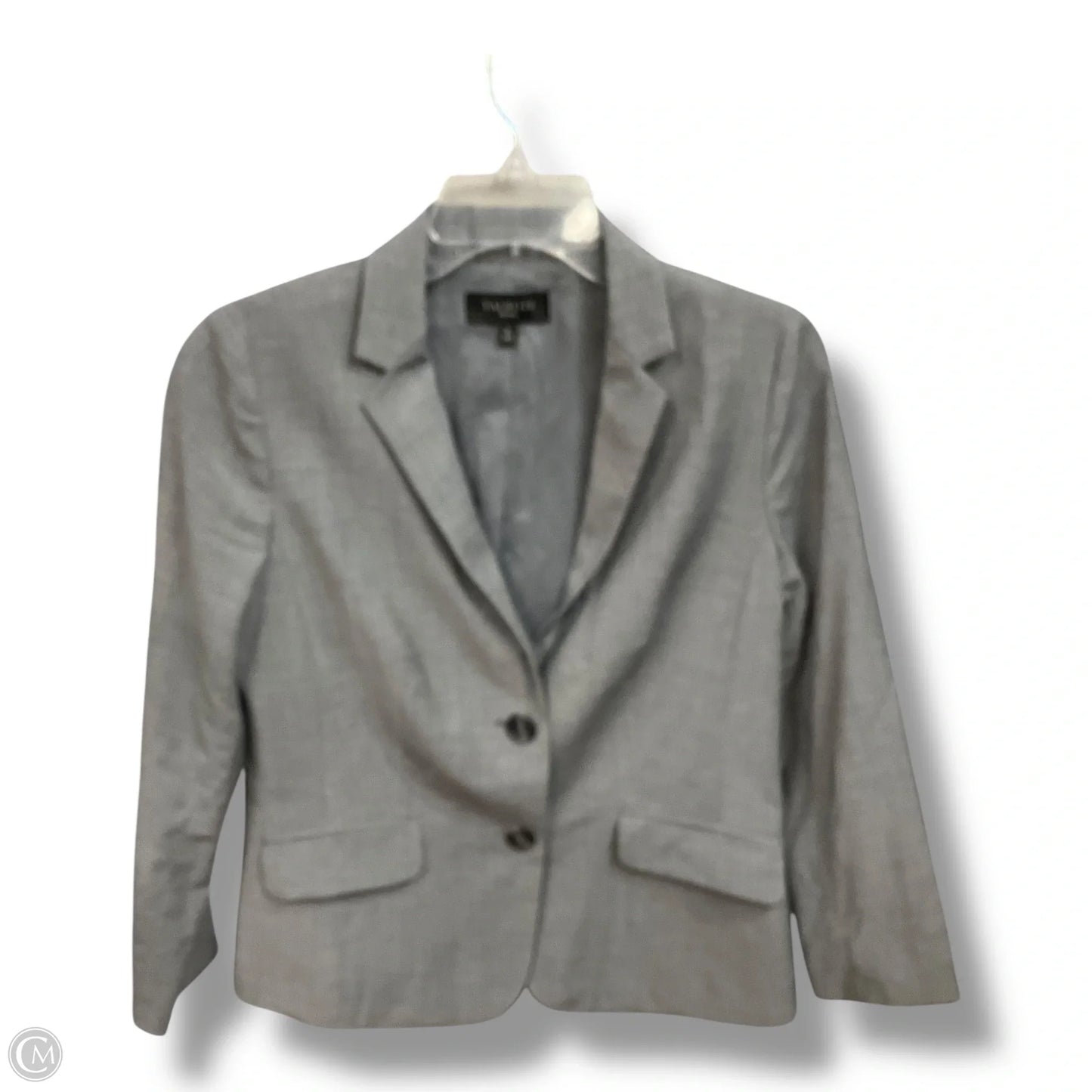 Blazer By Talbots In Grey, Size: Sp