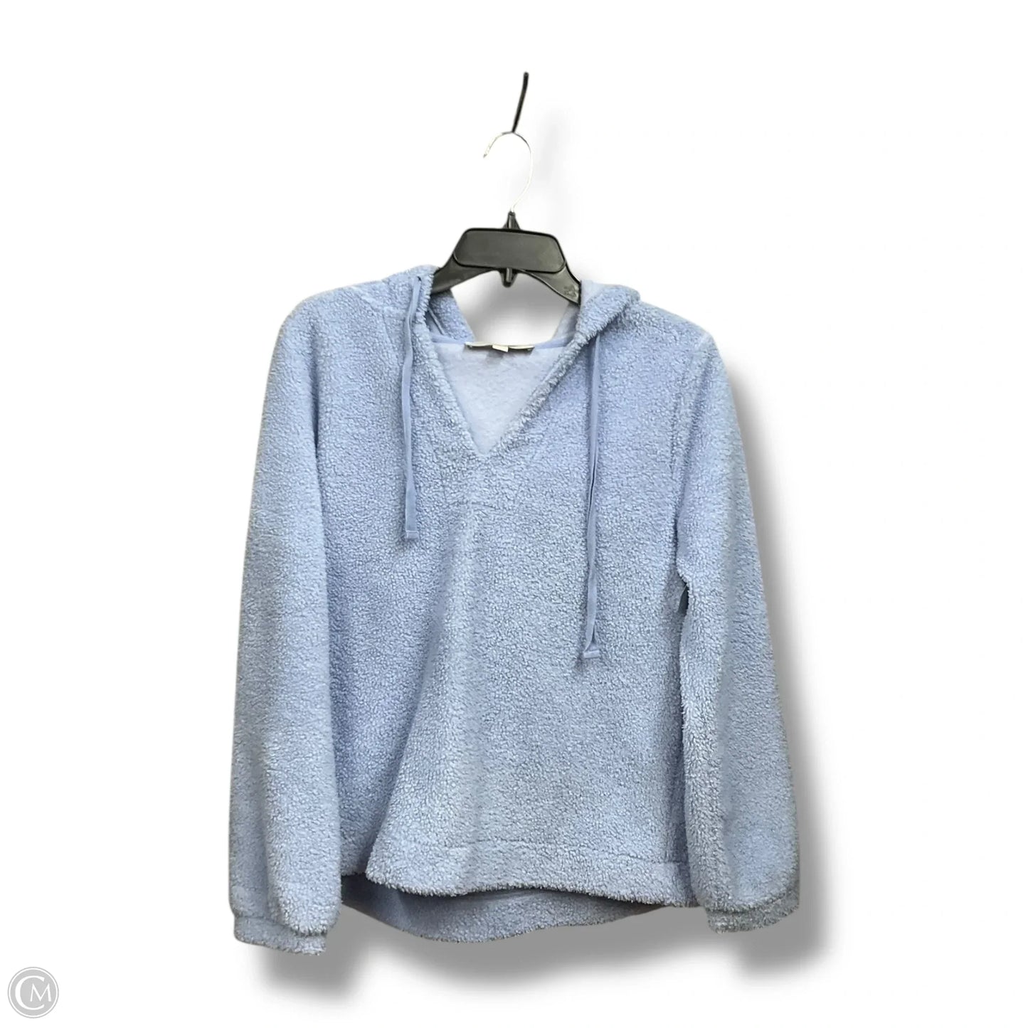 Sweatshirt Hoodie By Loft In Blue, Size: S