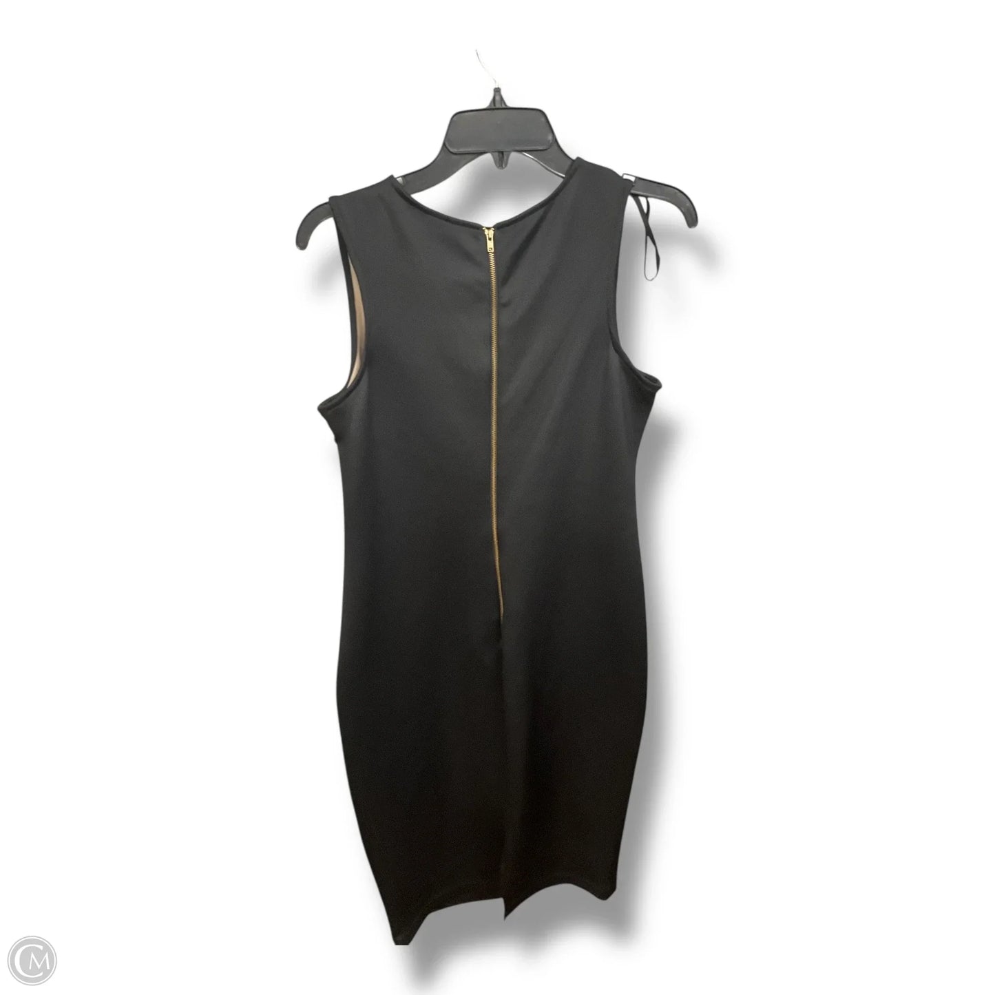 Dress Work By Olivia Matthews In Black & Tan, Size: 10