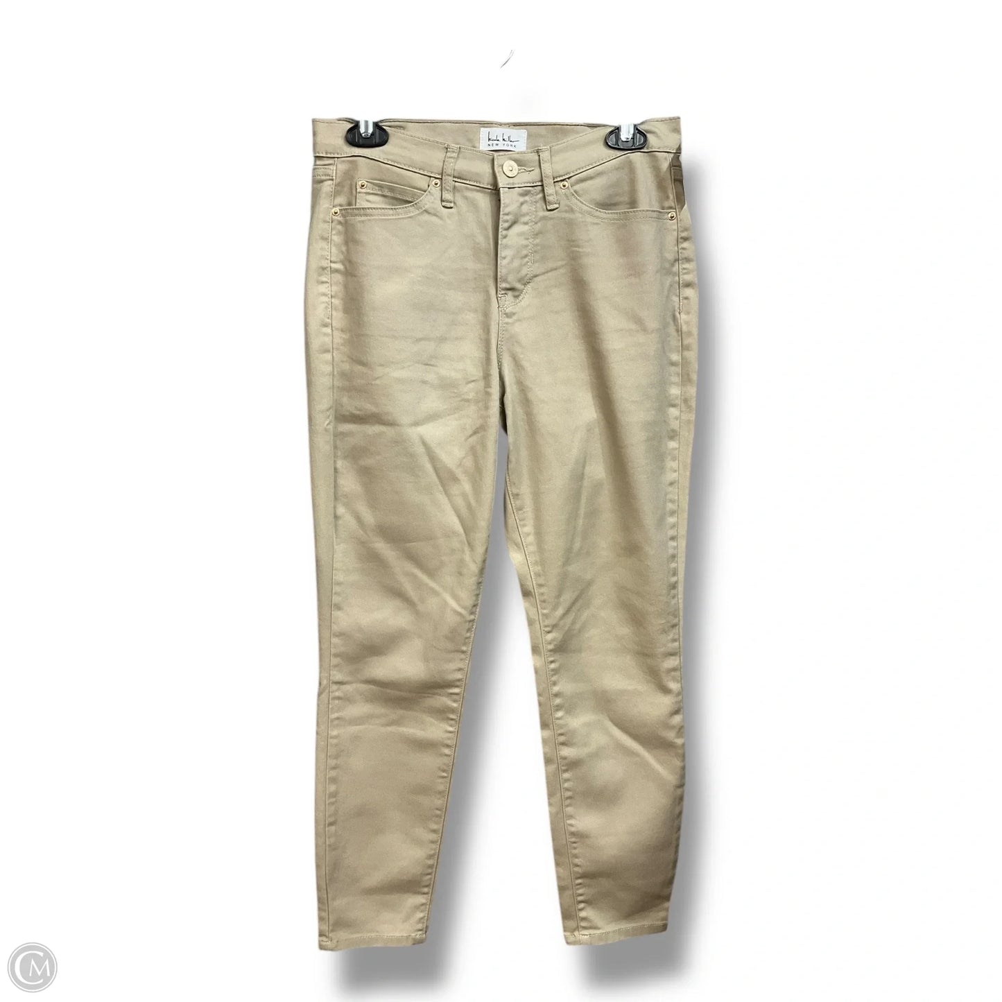 Jeans Skinny By Nicole By Nicole Miller In Tan, Size: 4