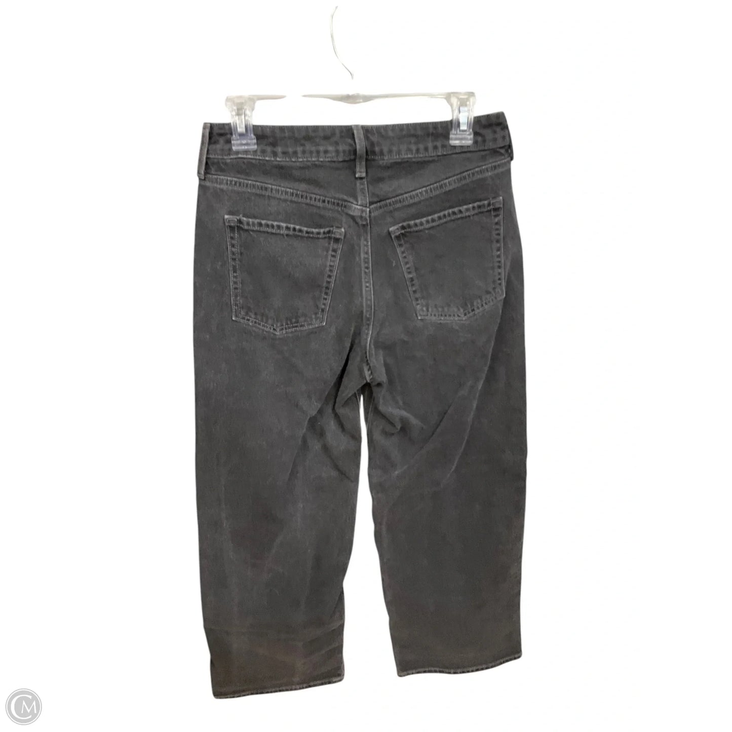 Jeans Wide Leg By Old Navy In Black Denim, Size: 4