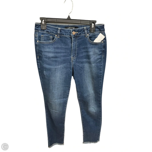 Jeans Skinny By Charlie B In Blue Denim, Size: 6