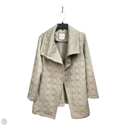 Jacket Puffer & Quilted By Bagatelle In Tan, Size: M
