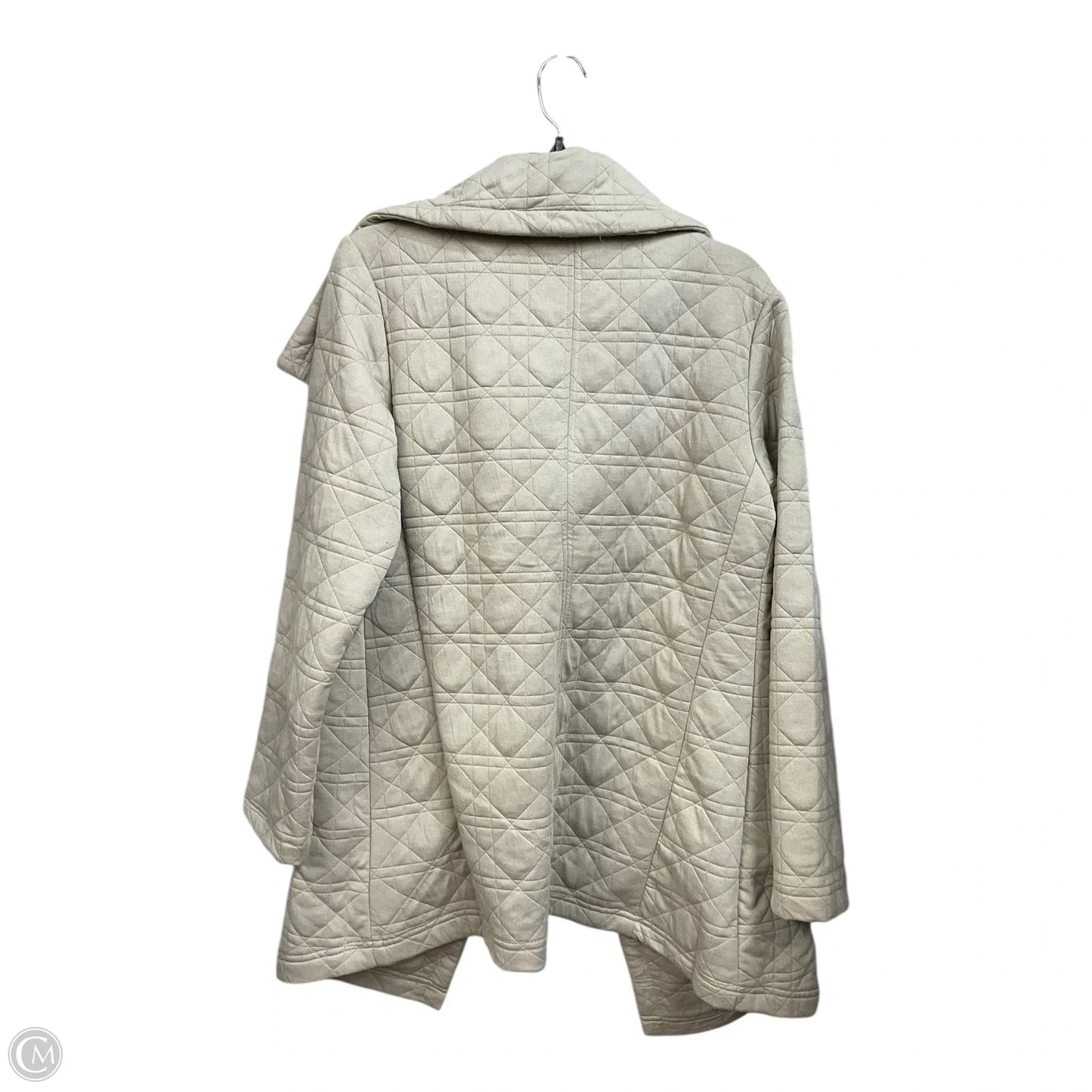 Jacket Puffer & Quilted By Bagatelle In Tan, Size: M