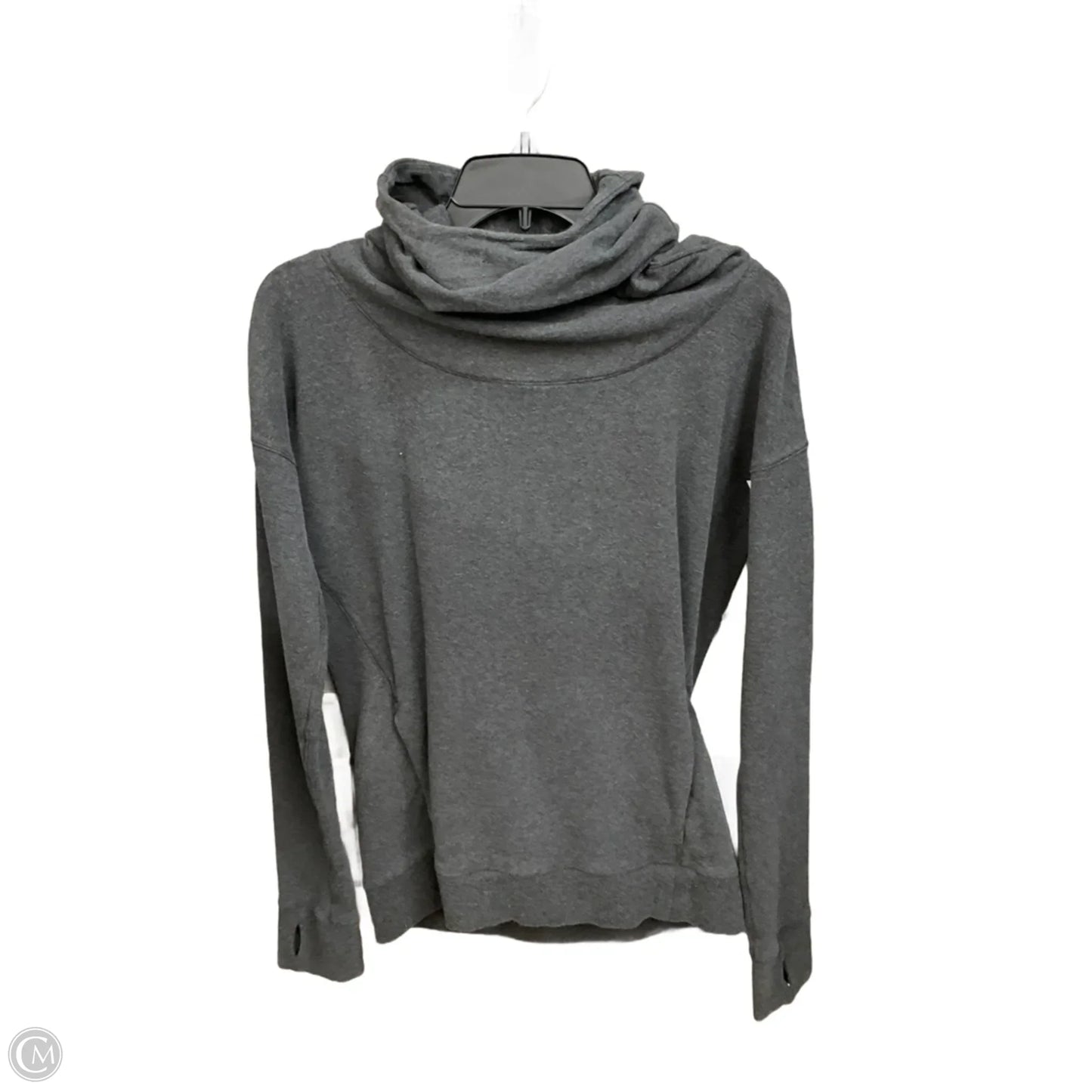 Sweatshirt Collar By Lululemon In Grey, Size: S