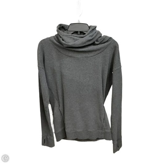 Sweatshirt Collar By Lululemon In Grey, Size: S