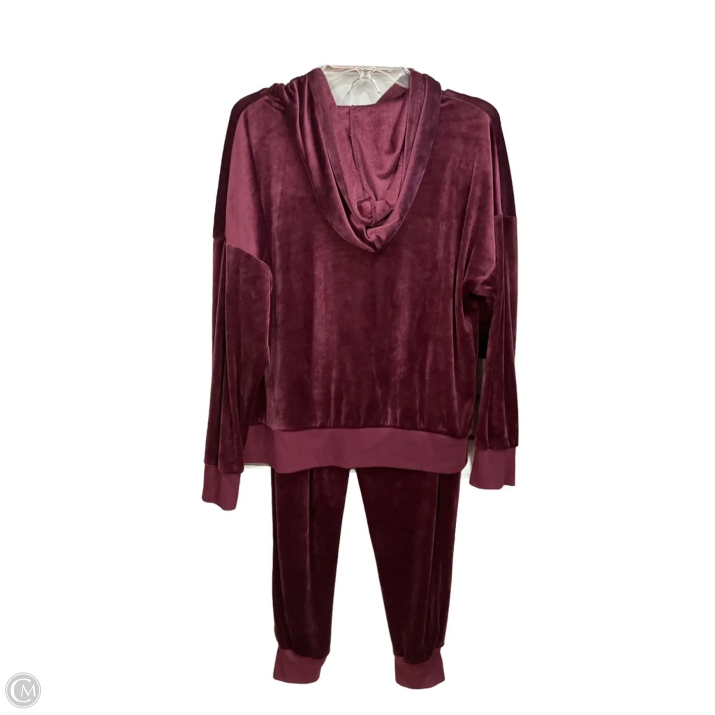 Lounge Set Pants By Felina In Maroon, Size: Xl