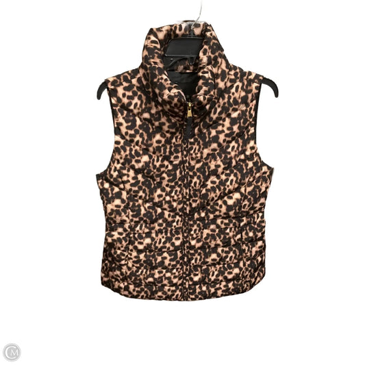 Vest Puffer & Quilted By Talbots In Animal Print, Size: S