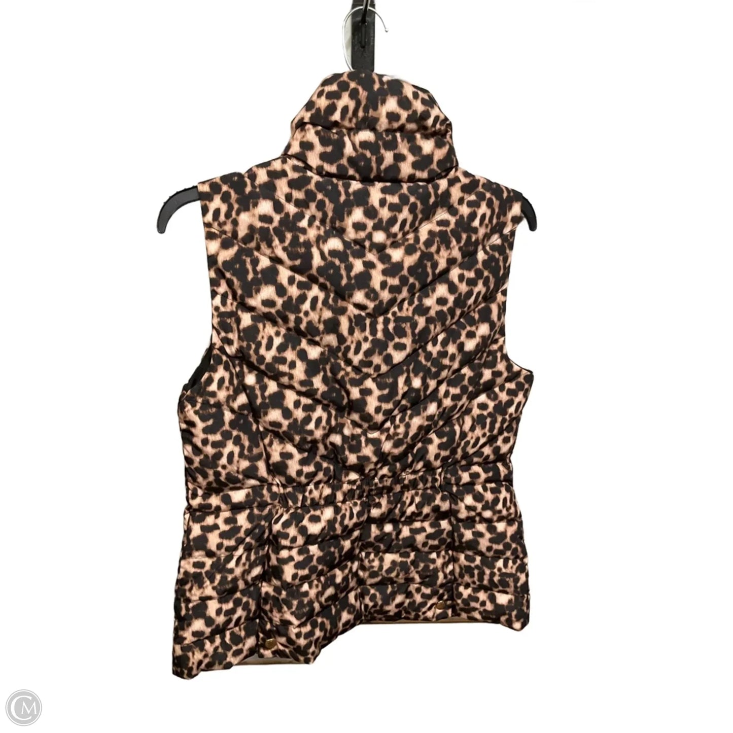 Vest Puffer & Quilted By Talbots In Animal Print, Size: S