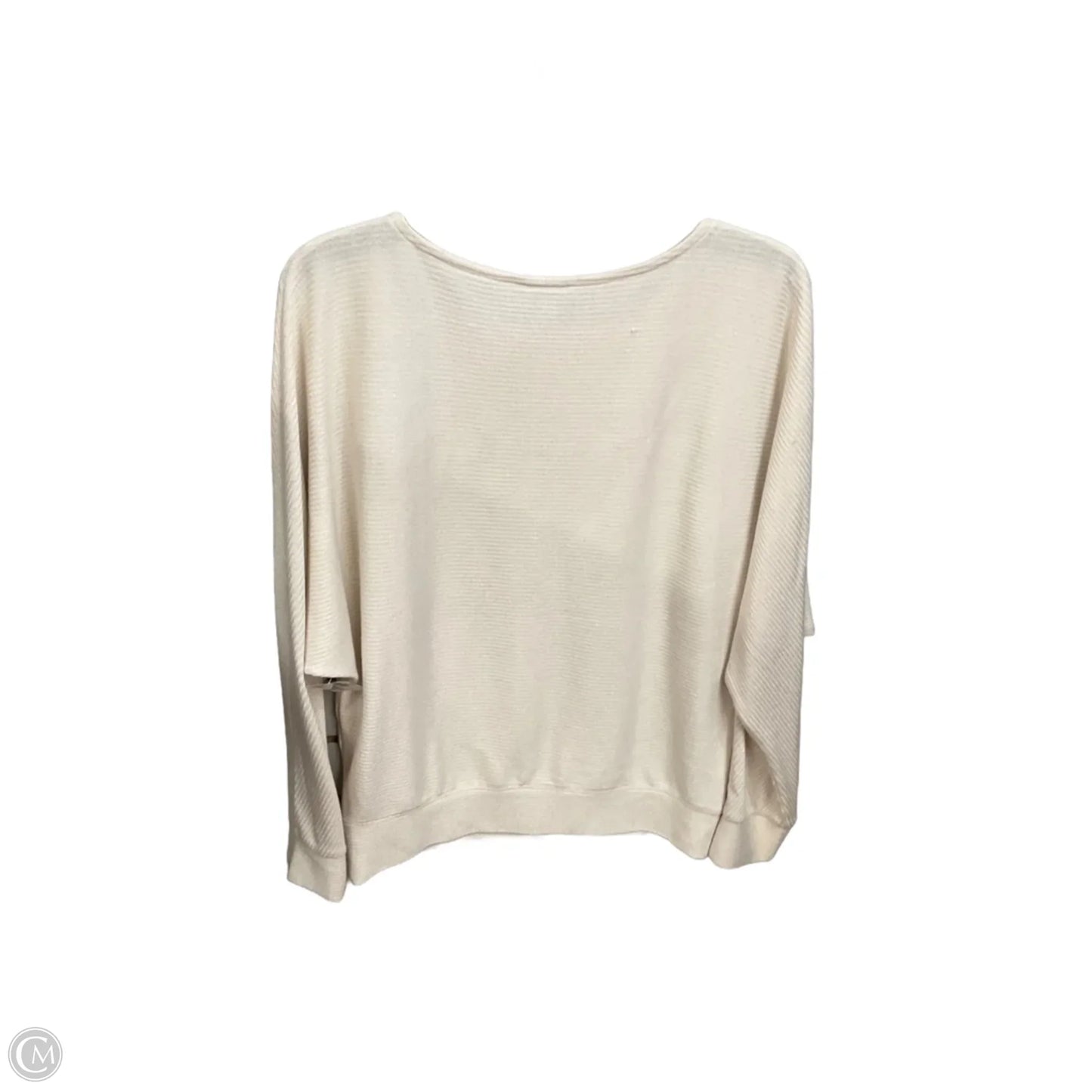 Top Long Sleeve By A New Day In Beige, Size: S