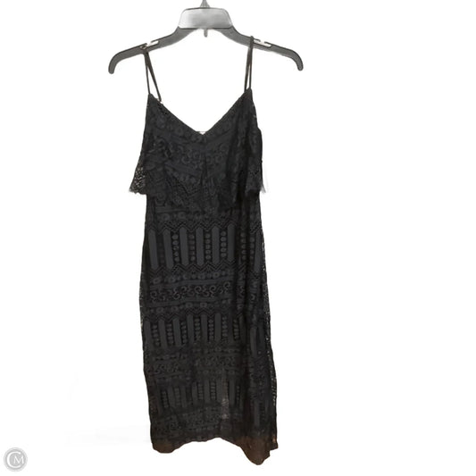 Dress Party Long By Guess In Black, Size: S