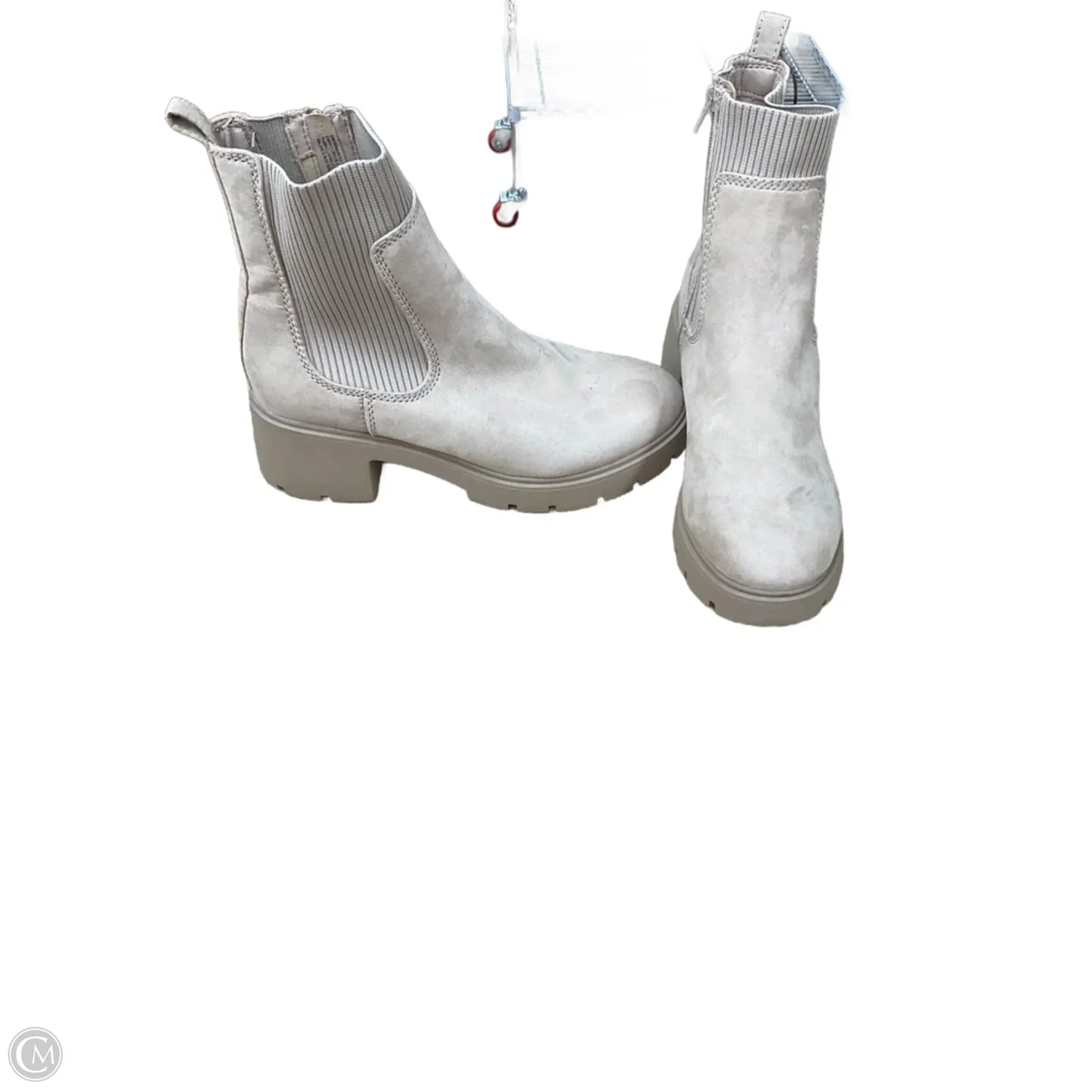 Boots Ankle Heels By No Boundaries In Tan, Size: 11