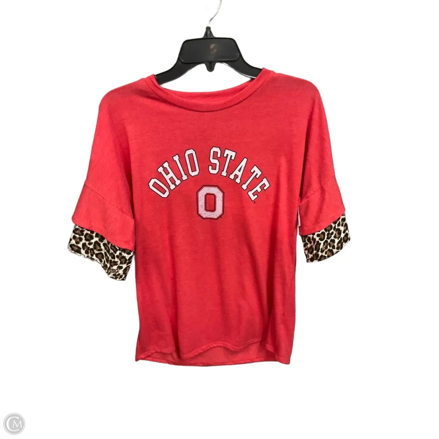 Top Short Sleeve By Clothes Mentor In Red, Size: L