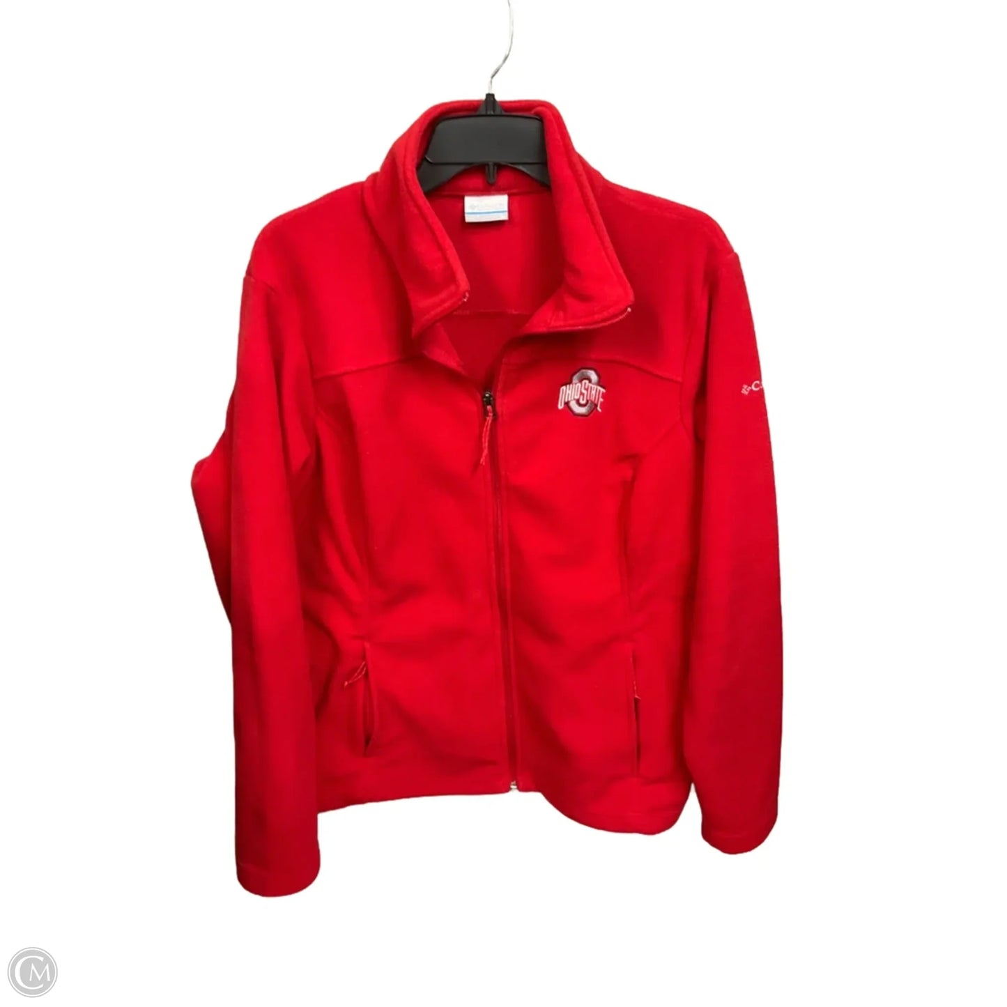 Jacket Fleece By Columbia In Red, Size: Xl