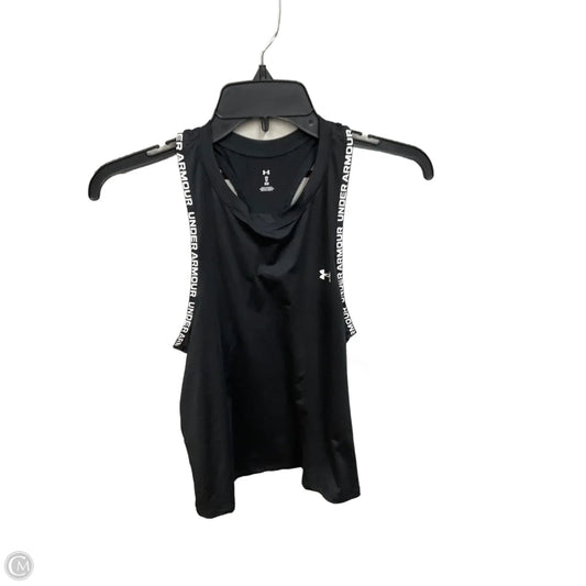 Athletic Tank Top By Under Armour In Black, Size: Xs