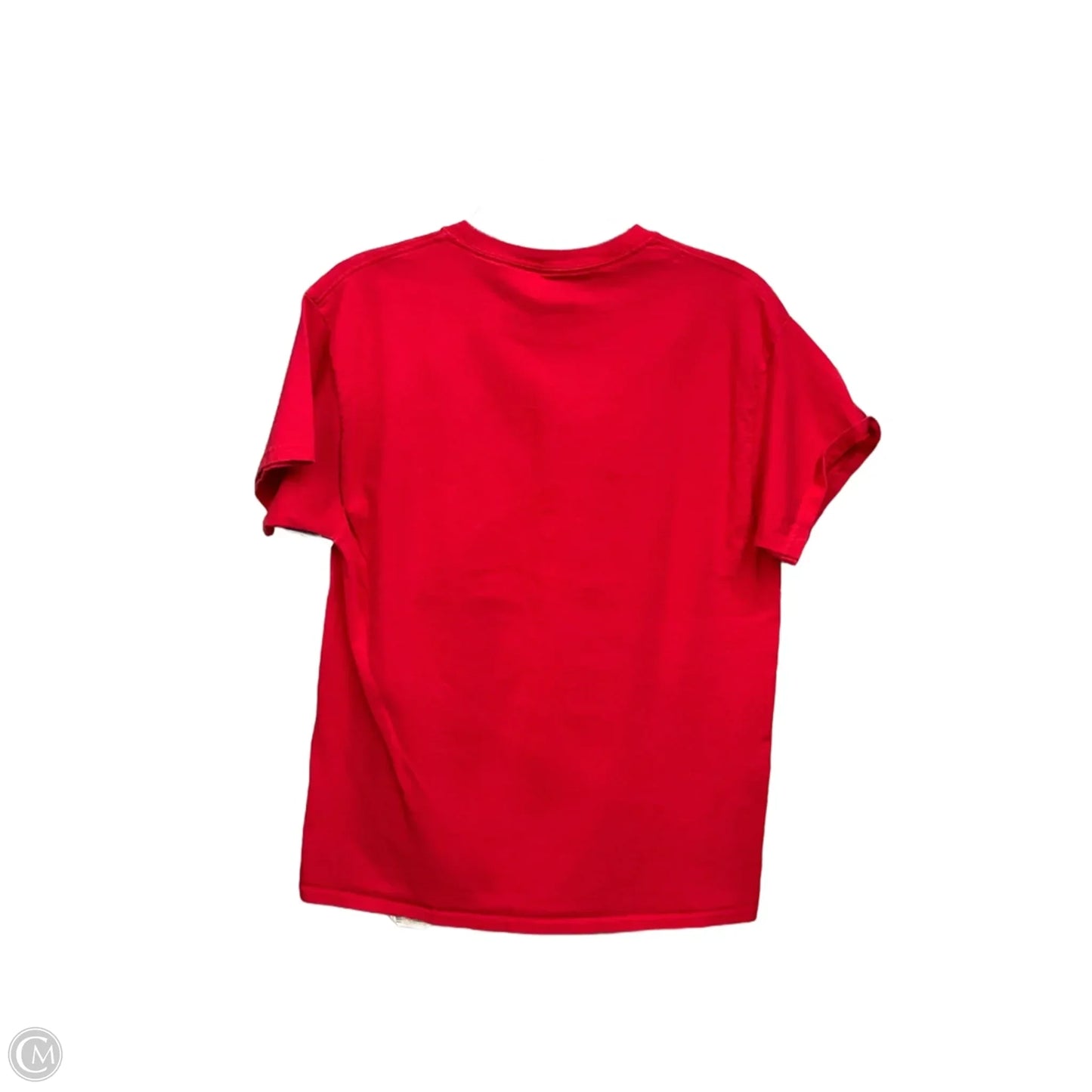 Top Short Sleeve Basic By Hanes In Red, Size: L