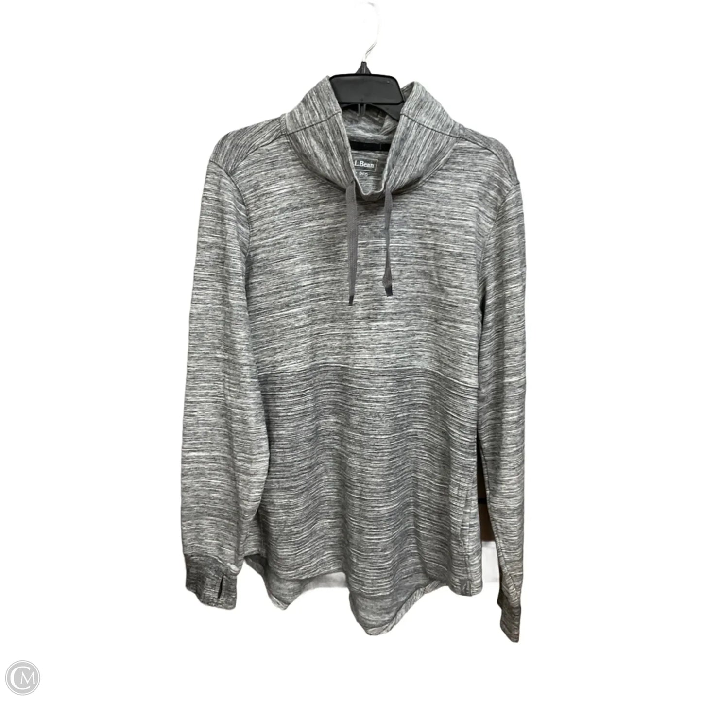 Athletic Sweatshirt Collar By L.l. Bean In Grey, Size: Xl