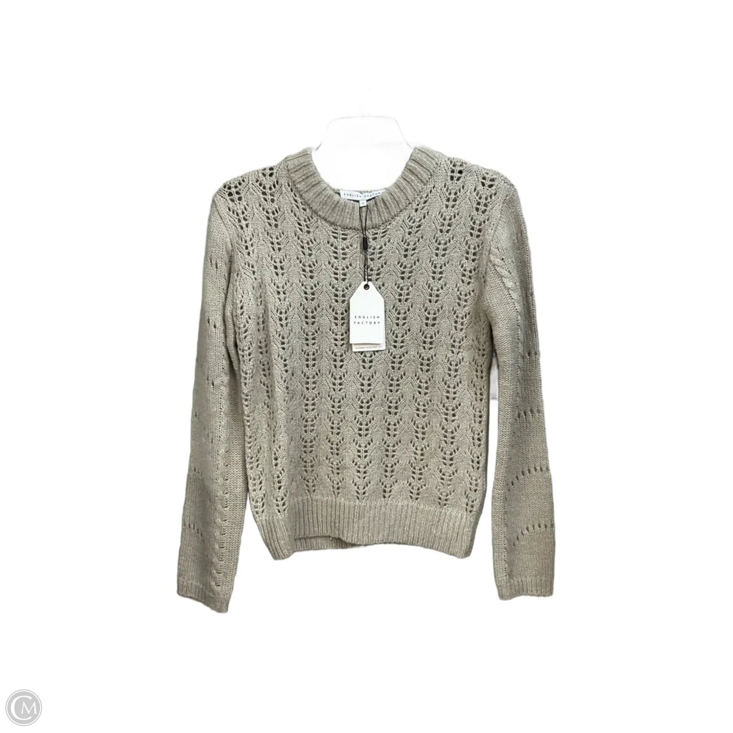Sweater By English Factory In Grey, Size: S
