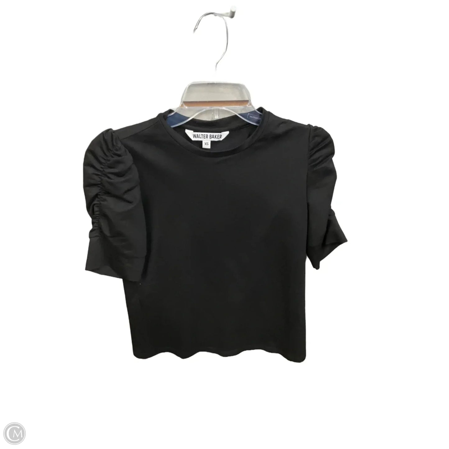 Top Short Sleeve By Walter Baker In Black, Size: Xs