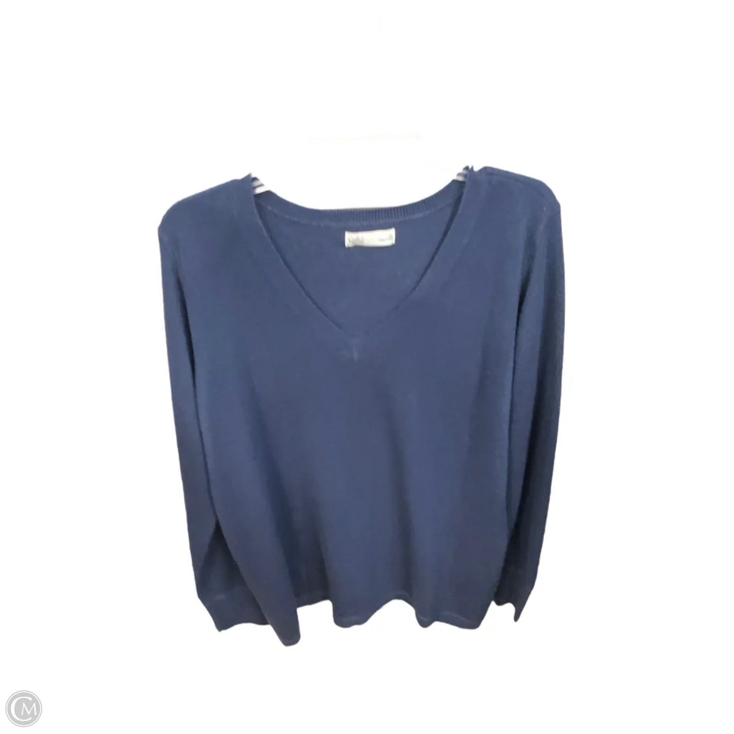 Sweater By Croft And Barrow In Navy, Size: Xl