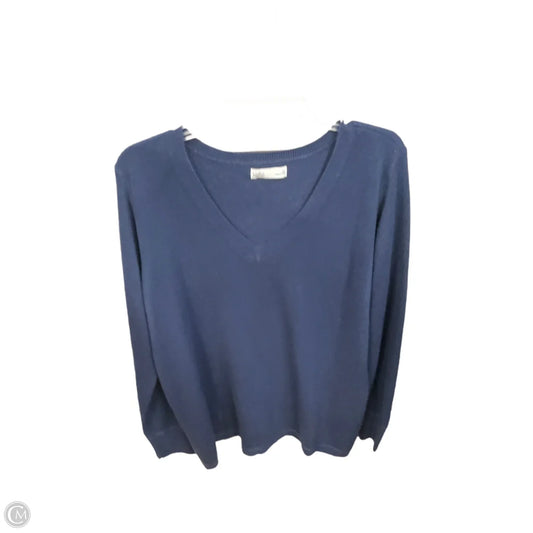 Sweater By Croft And Barrow In Navy, Size: Xl