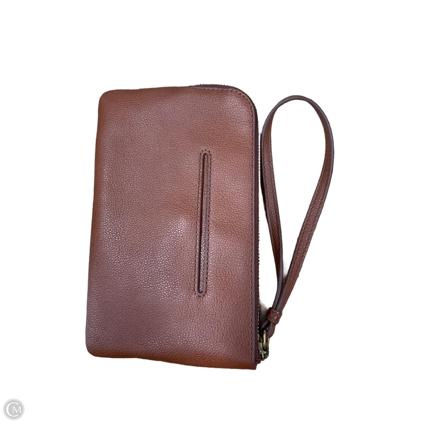 Wristlet Leather By Fossil, Size: Small