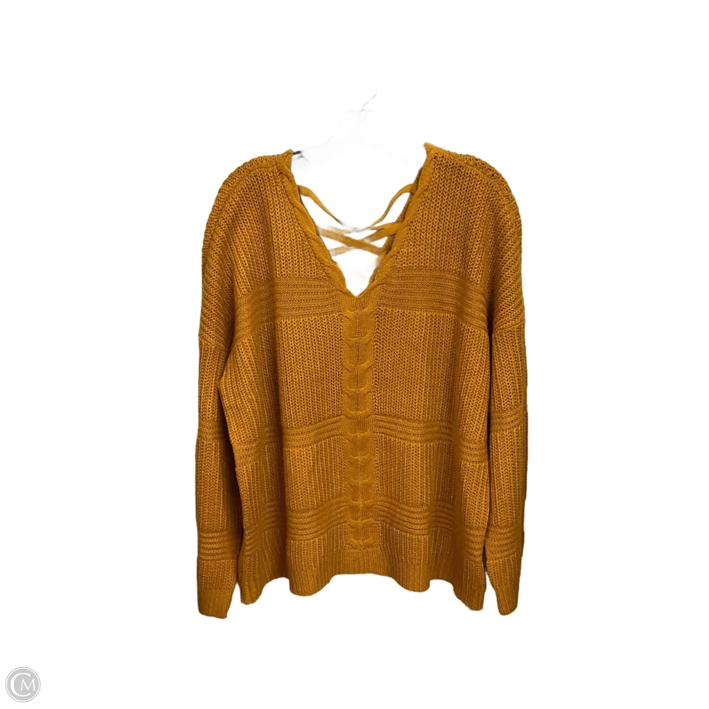 Sweater By Clothes Mentor In Copper, Size: 3x