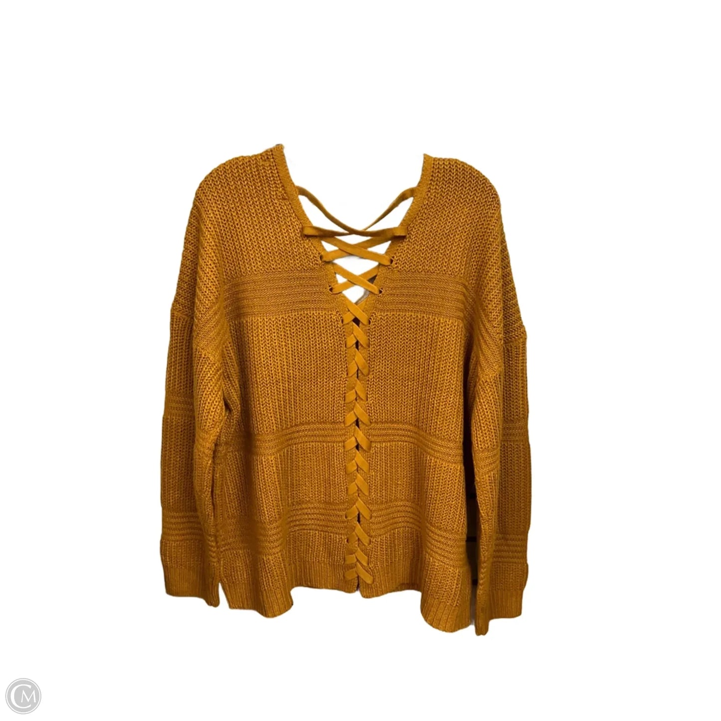 Sweater By Clothes Mentor In Copper, Size: 3x