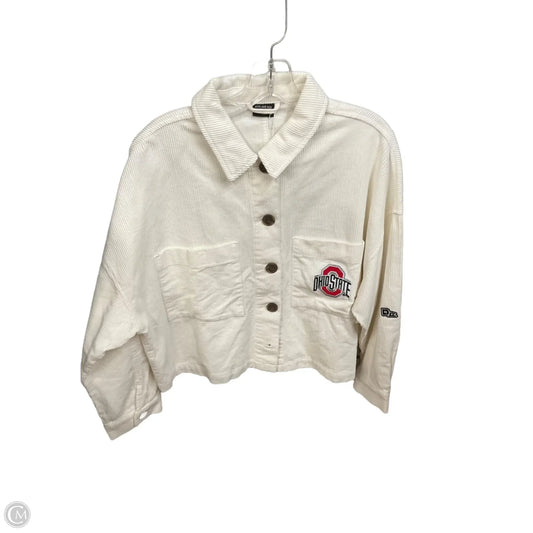 Jacket Shirt By Cmc In White, Size: L