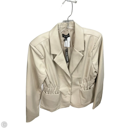 Blazer By Steve Madden In Cream, Size: L