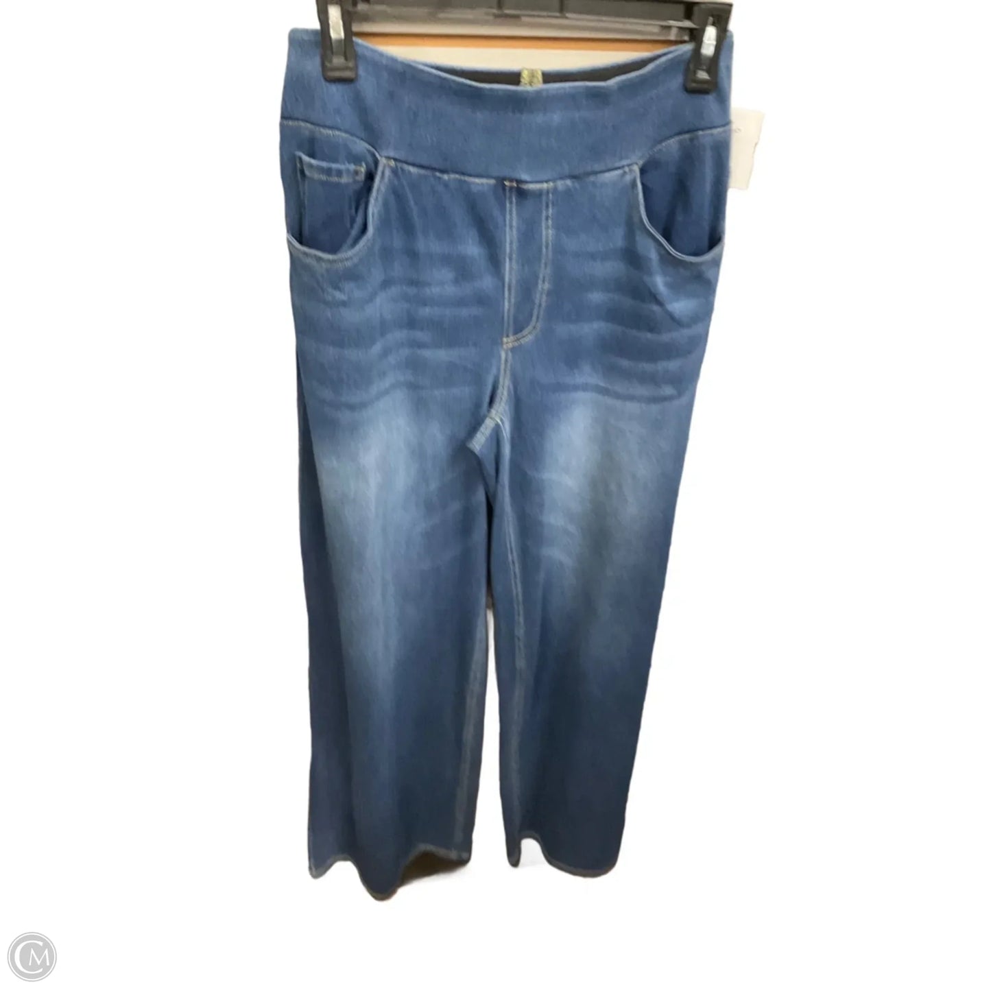 Jeans Wide Leg By Halara In Blue Denim, Size: 8l