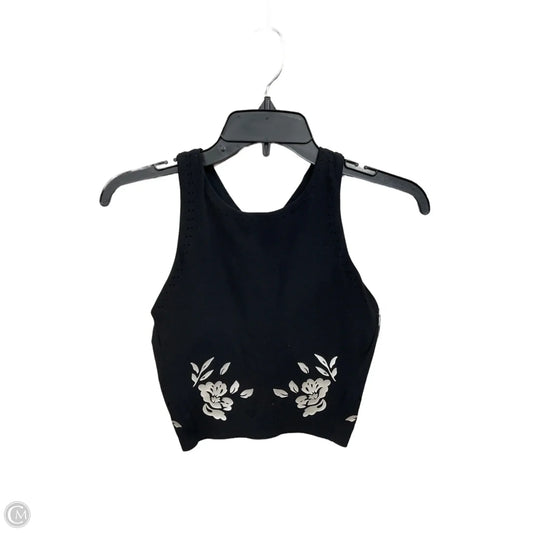 Athletic Bra By Athleta In Black & White, Size: S