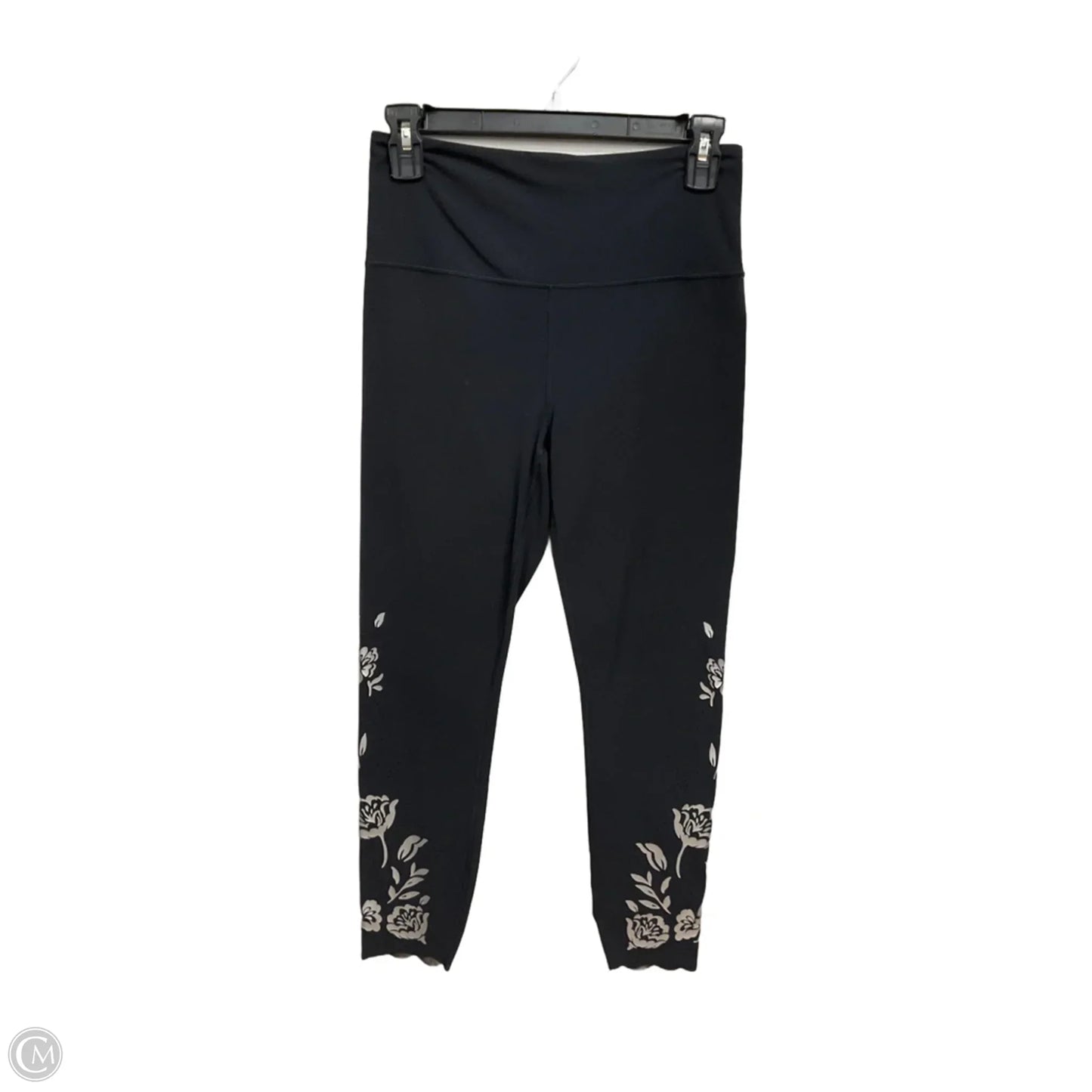 Athletic Leggings By Athleta In Black & White, Size: S