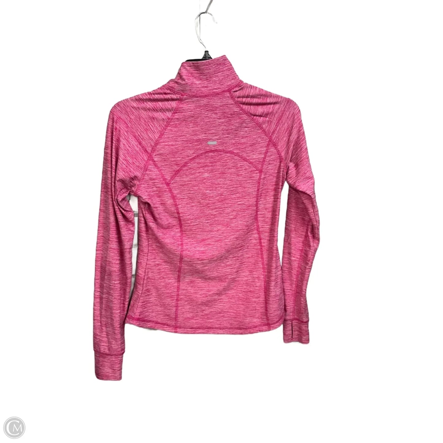 Athletic Top Long Sleeve Collar By Old Navy In Pink, Size: Xs