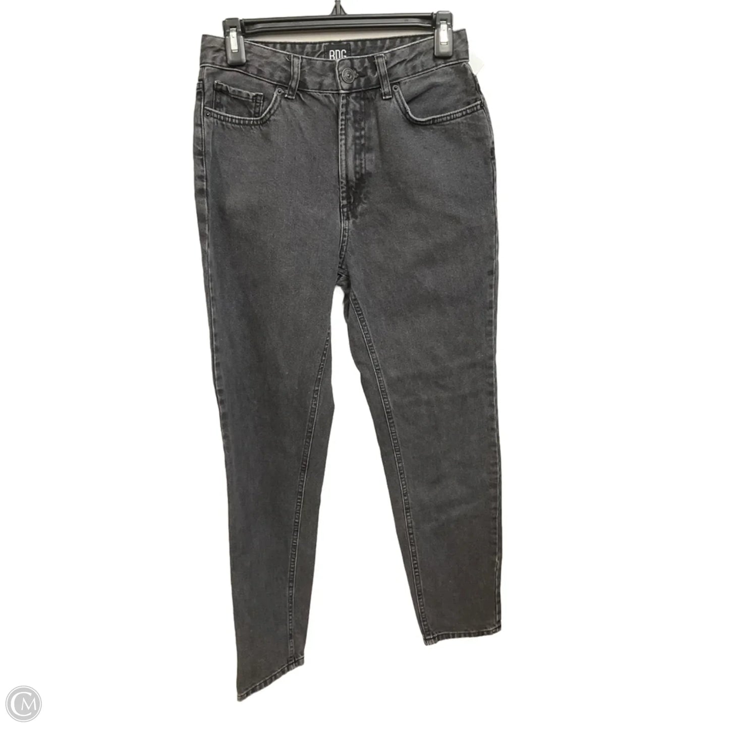 Jeans Straight By Bdg In Black Denim, Size: 4