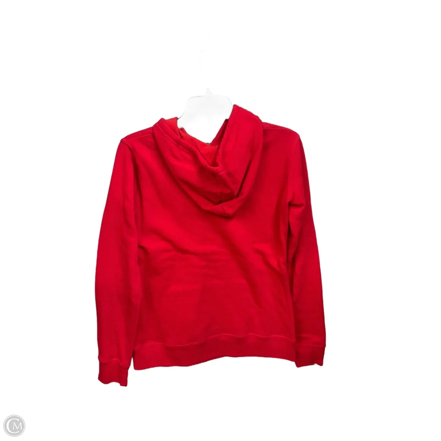 Sweatshirt Hoodie By Cme In Red & White, Size: S