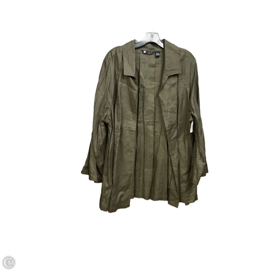 Jacket Other By Carole Little In Green, Size: 3x