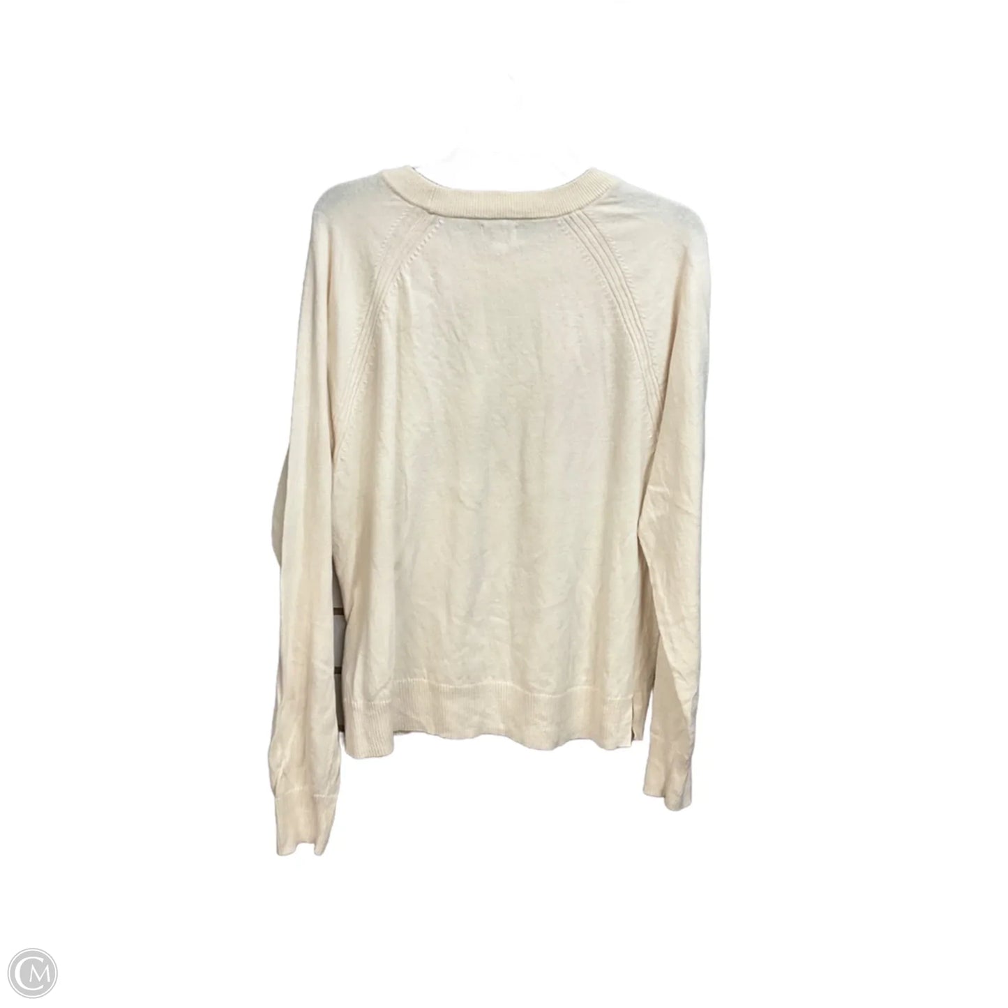 Sweater By J. Crew In Cream, Size: L