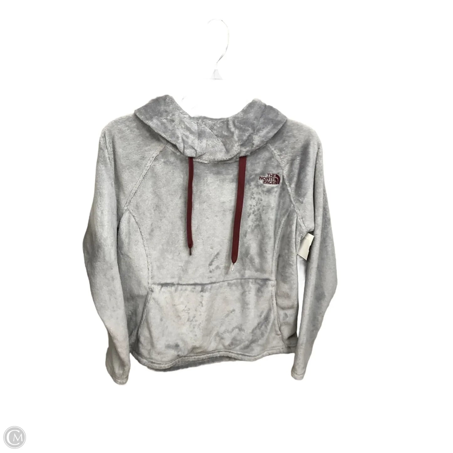 Sweatshirt Hoodie By The North Face In Grey, Size: M