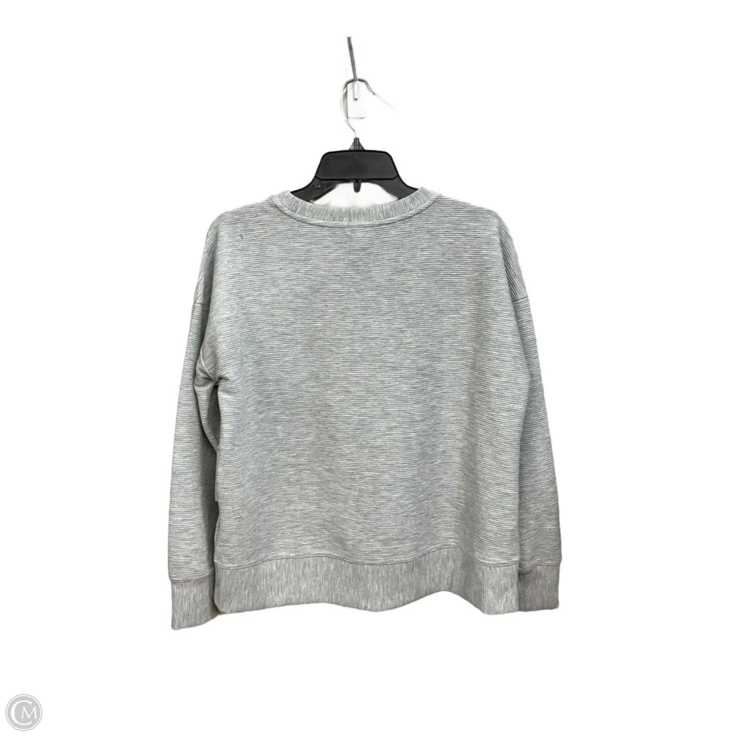 Top Long Sleeve By Ideology In Grey, Size: M