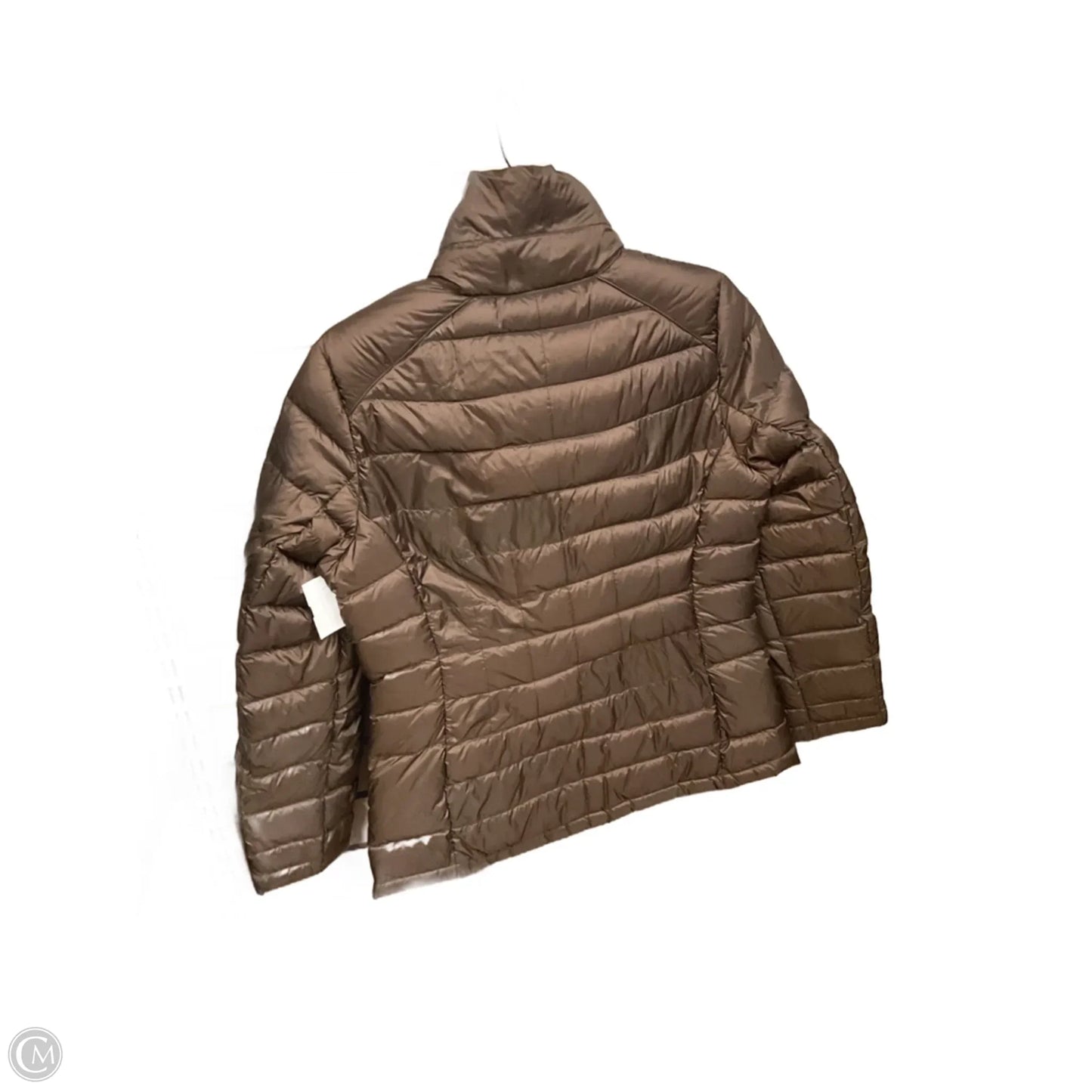 Jacket Puffer & Quilted By Michael By Michael Kors In Brown, Size: M