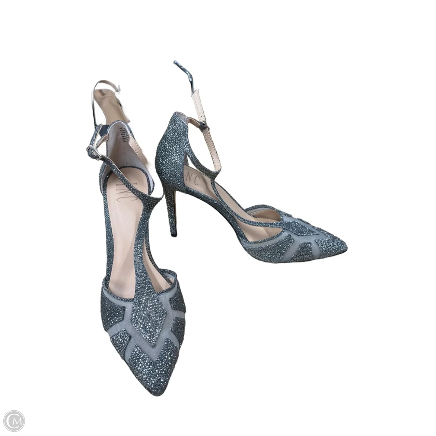 Shoes Heels Stiletto By Inc In Grey, Size: 8