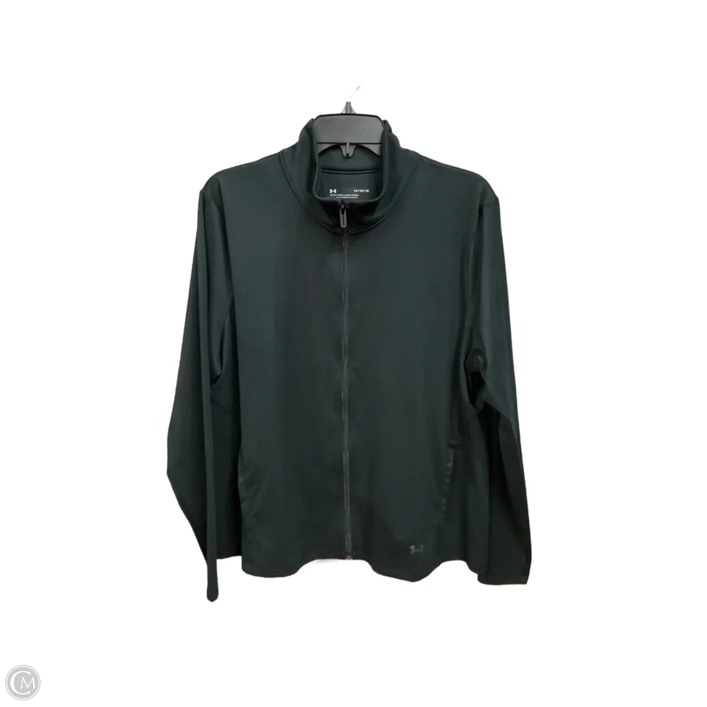 Athletic Jacket By Under Armour In Black, Size: 1x