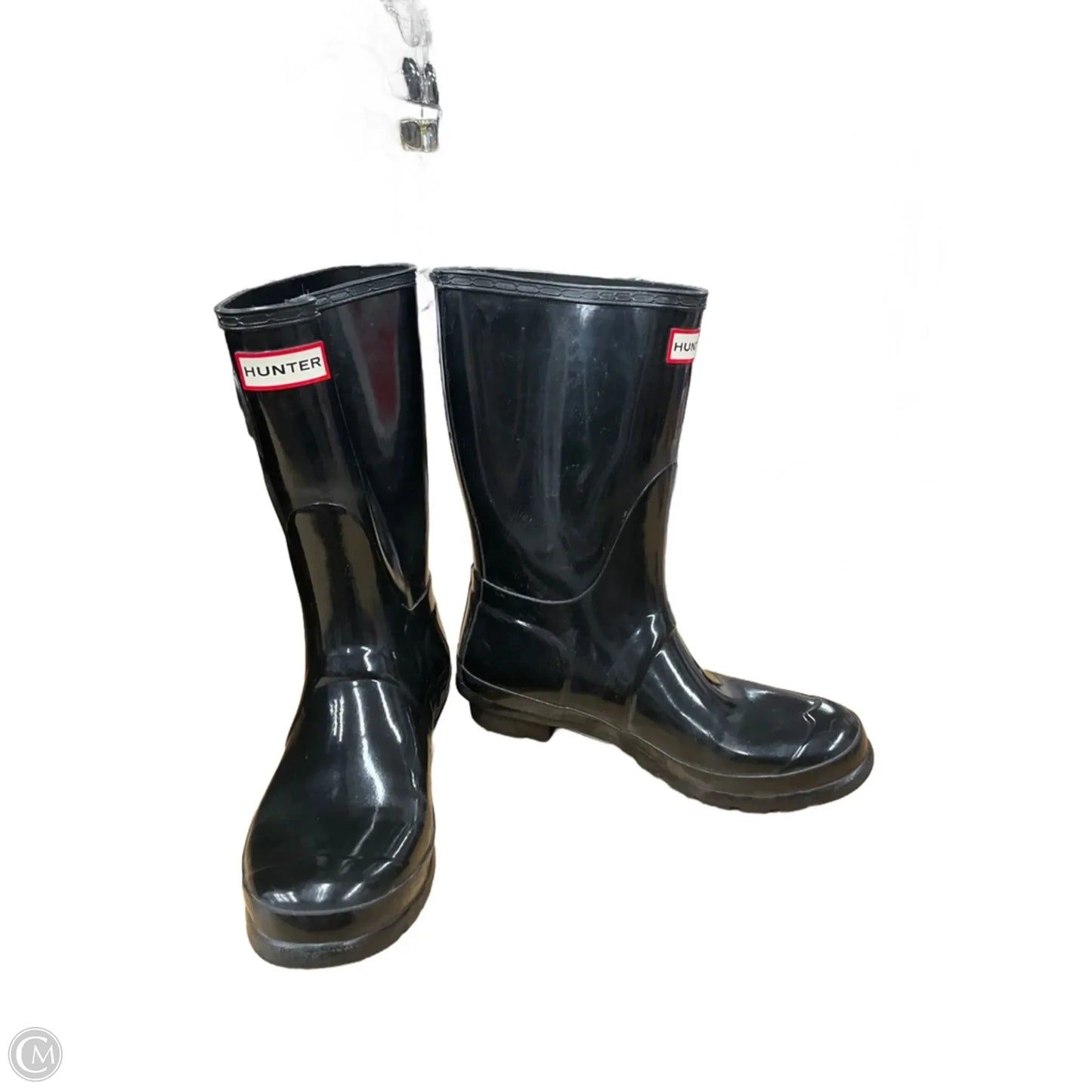 Boots Rain By Hunter In Black, Size: 8