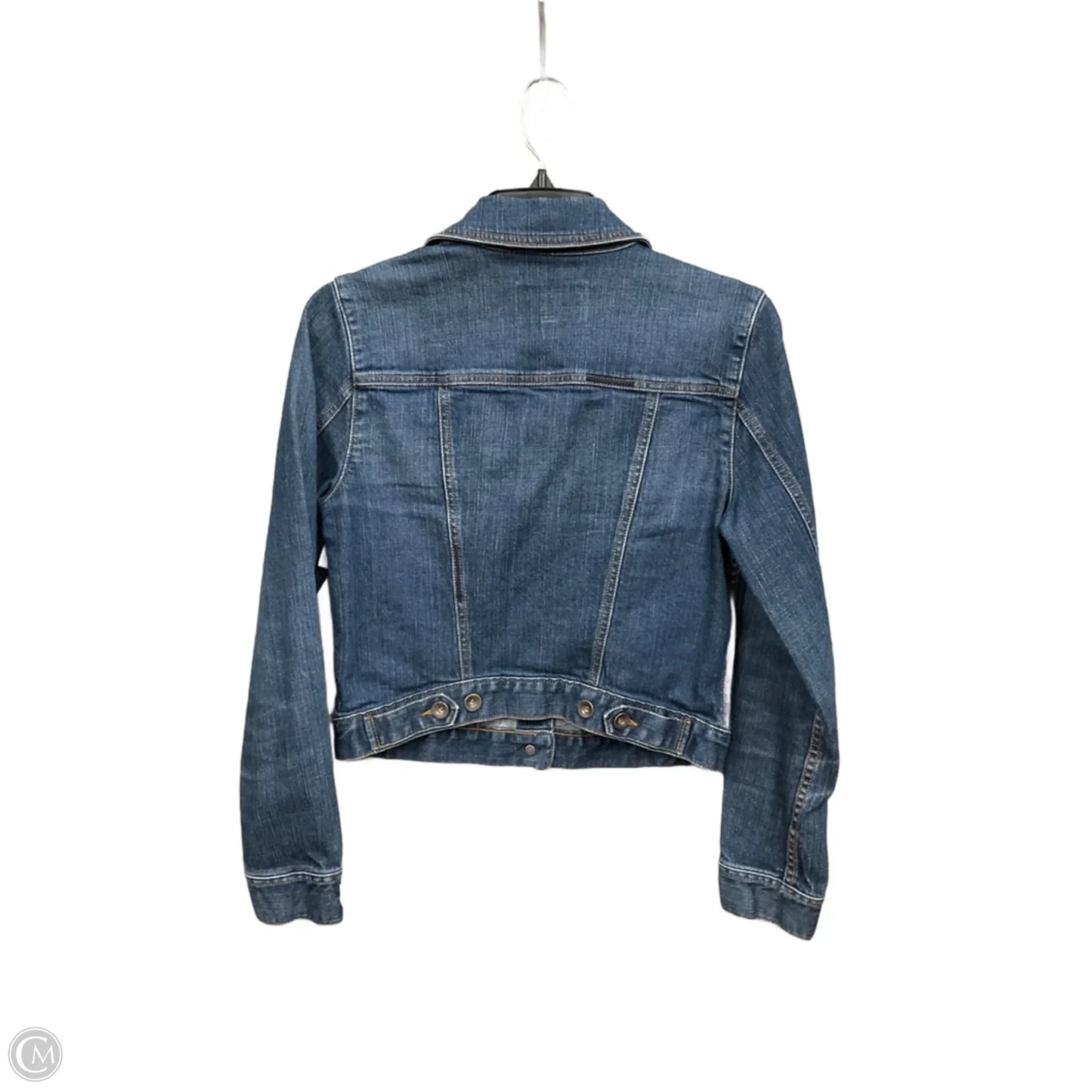Jacket Denim By Banana Republic In Blue Denim, Size: S