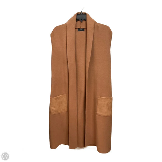 Cardigan By Tahari In Brown, Size: M