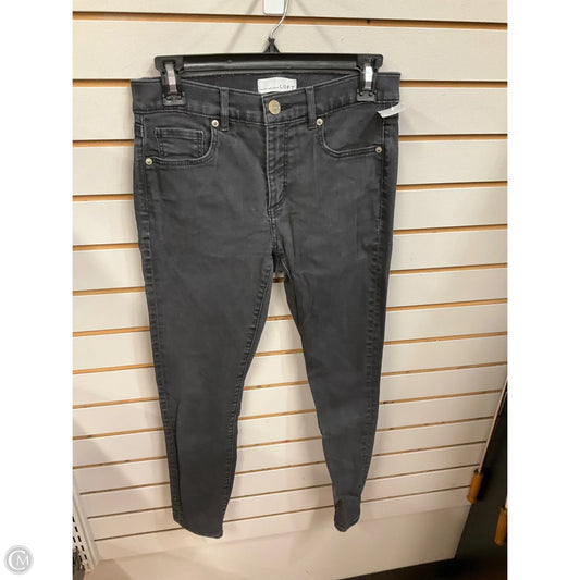 Jeans Skinny By Loft In Black, Size: 4