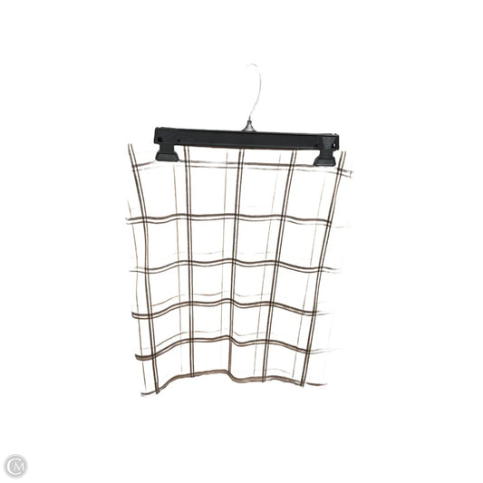 Skirt Midi By Loft In Plaid Pattern, Size: 4